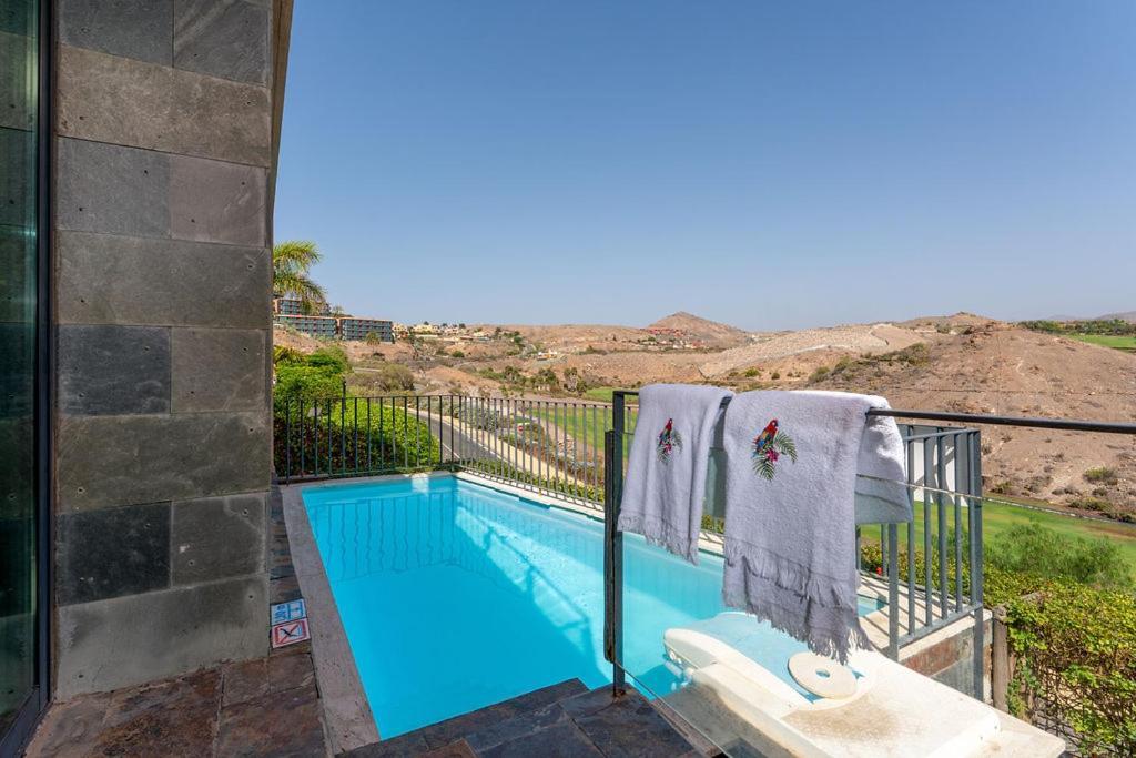 Villa Mit Pool Los Lagos 16 Salobre  Exterior foto